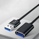 thumbnail image 2 of Cable extensor USB 3.0 macho a hembra, estándar tipo A, datos macho a sincronización V6F1, 2 of 7