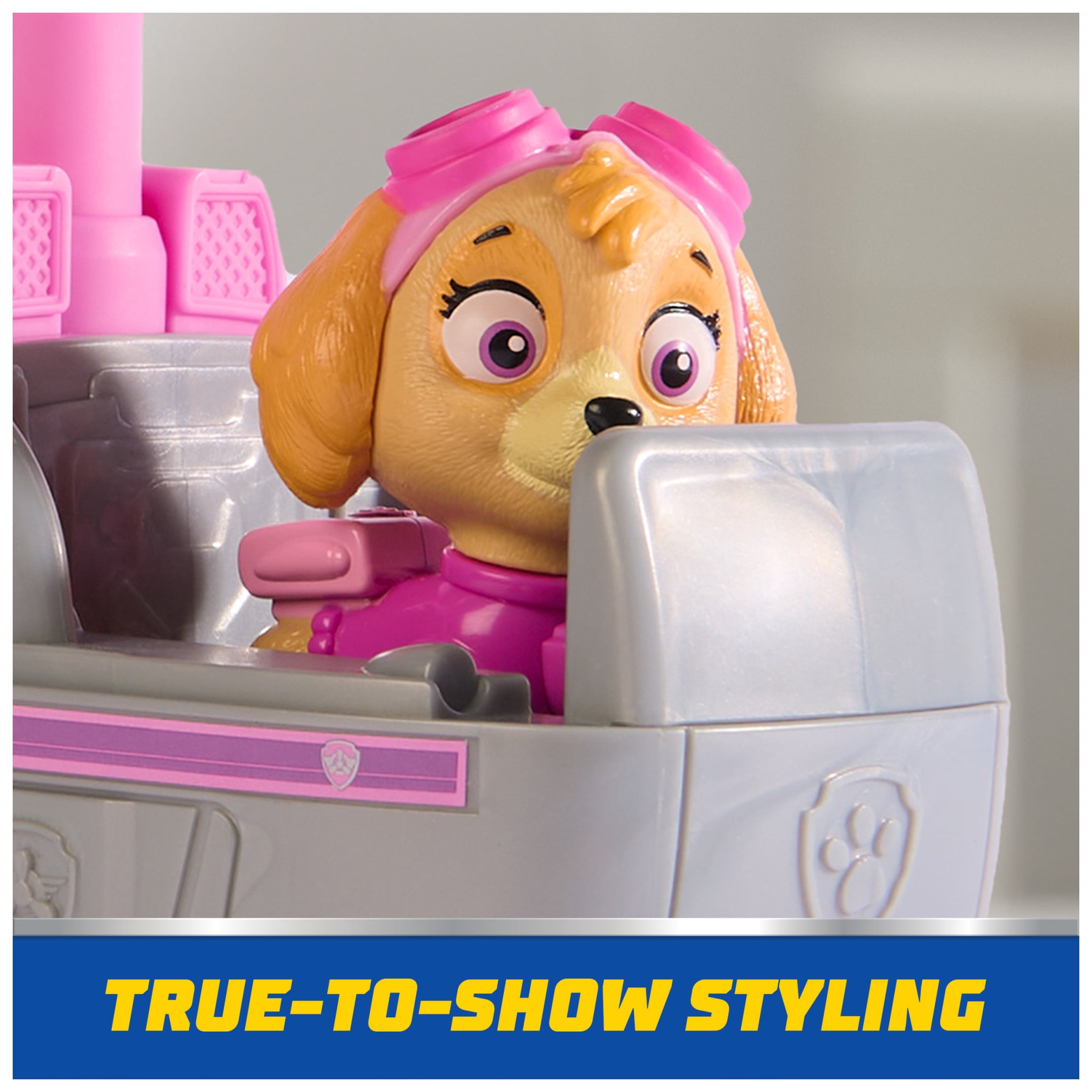 PAW Patrol Helicopter with Collectible Skye Figure, Sustainably Minded Toys for Kids Ages 3+