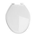 thumbnail image 4 of Centoco 4200LC-001 Elongated Plastic Toilet Seat with Lift & Clean, White, 4 of 7