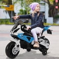 thumbnail image 3 of Motocicleta montable eléctrica BMW S1000 RR celeste Unitalla RASTAR s1000RR, 3 of 8