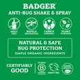 Badger - Anti-Bug Shake & Spray (8 oz.) Natural Insect Repellent ...