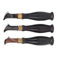 thumbnail image 3 of Herramientas De Cuero, 3pcs Leather Edge Creaser DIY Acero Inoxidable Para Profesionales Para Principiantes ANGGREK Leather Edge Creaser, 3 of 8