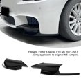 thumbnail image 4 of Front Bumper Lip Diffuser , 1 Pair Front Bumper Lip Spoiler for 5 Series F10 M5 2011 to 2017, 4 of 7
