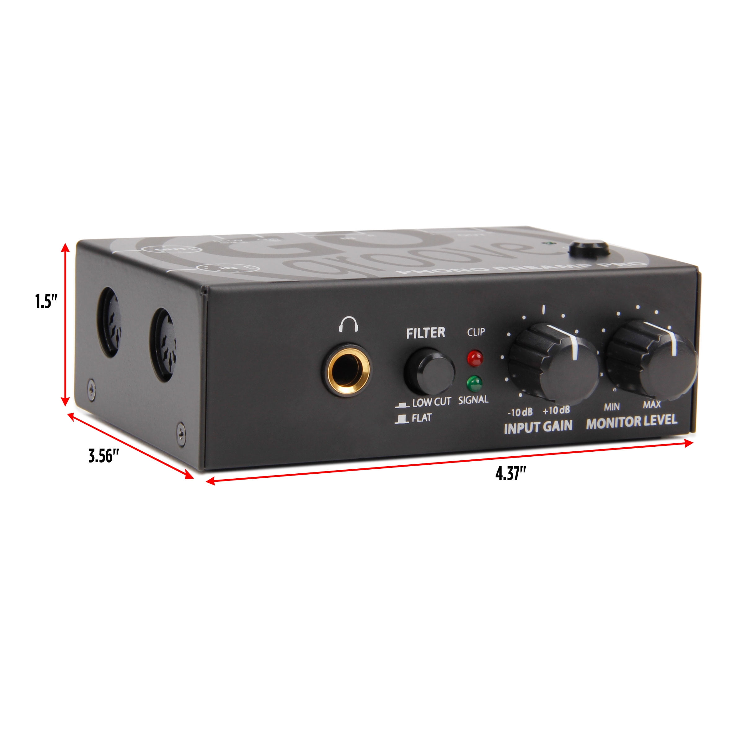 Buy GOgroove Phono Preamp Pro Preamplifier with RCA Input / Output