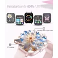 thumbnail image 2 of Reloj Inteligente Mujer Hombre Spearkers Smartwatch+3correas, 2 of 8