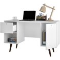thumbnail image 3 of Manhattan Comfort Edgar Writing Desk in White, 3 of 4