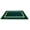 Green/Crème, variant on KidCarpet.com Montessori Classroom Rug, 7'6" x 12' Rectangle, Blue/Crème