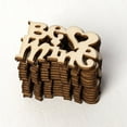 thumbnail image 4 of 60 Pack Me Too Wood Letters Scene Props Wooden Handwriting Style Exquisite Pendant Letter Decor Crafts, 4 of 10