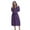 Purple155, variant on TANYSU Women's Sleepwear Night-robe Long Sleeve Bath Robe Pajama Comfortable Wear For Everyday Home Relaxation Soft Breathable Solid Color Robes Trendy