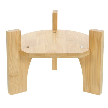 DECORNIJIA 1Set Beverage Dispenser Stand Khaki 7.0X7.0X5.5In Home Use