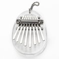 thumbnail image 1 of Mini Kalimba Thumb Piano 8 teclas, Piano de dedo acrílico portátil para niños y adultos, regalos musicales de bolsillo para principiantes Xemadio 222866-3, 1 of 9