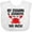 AA-White, variant on Inktastic My Grammy and Grandpa Love Me Boys or Girls Baby Bib