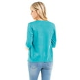 thumbnail image 7 of Made by Olivia Women's Classic Button Down Long Sleeve V-Neck Soft Knit Sweater Cardigan, 7 of 7