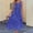 Blue#11, variant on Jesvior Midi Dresses for Women Sleeveless Crew Neck Solid Loose Irregular A Line Tank Dress Flowy Beaach Vacation Clothes Casual Summer Dresses