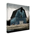 thumbnail image 4 of Canvas Wall Art - Sasha 'Blue Barn' Wall Art for Living Room, Bedroom, or Office DÃ©cor by Trademark Fine Art - 24 x 24 Inches, 4 of 4