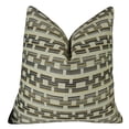 thumbnail image 1 of Plutus Square Link Handmade Throw Pillow, (12" x 25"), 1 of 2