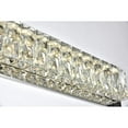 thumbnail image 4 of Monroe Integrated LED chip light Chrome Wall Sconce Clear Royal Cut Crystal, 4 of 7