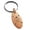 Rose, variant on Stainless Steel Heart Love Arrow Compass Engraved Small Oval Charm Keychain Keyring