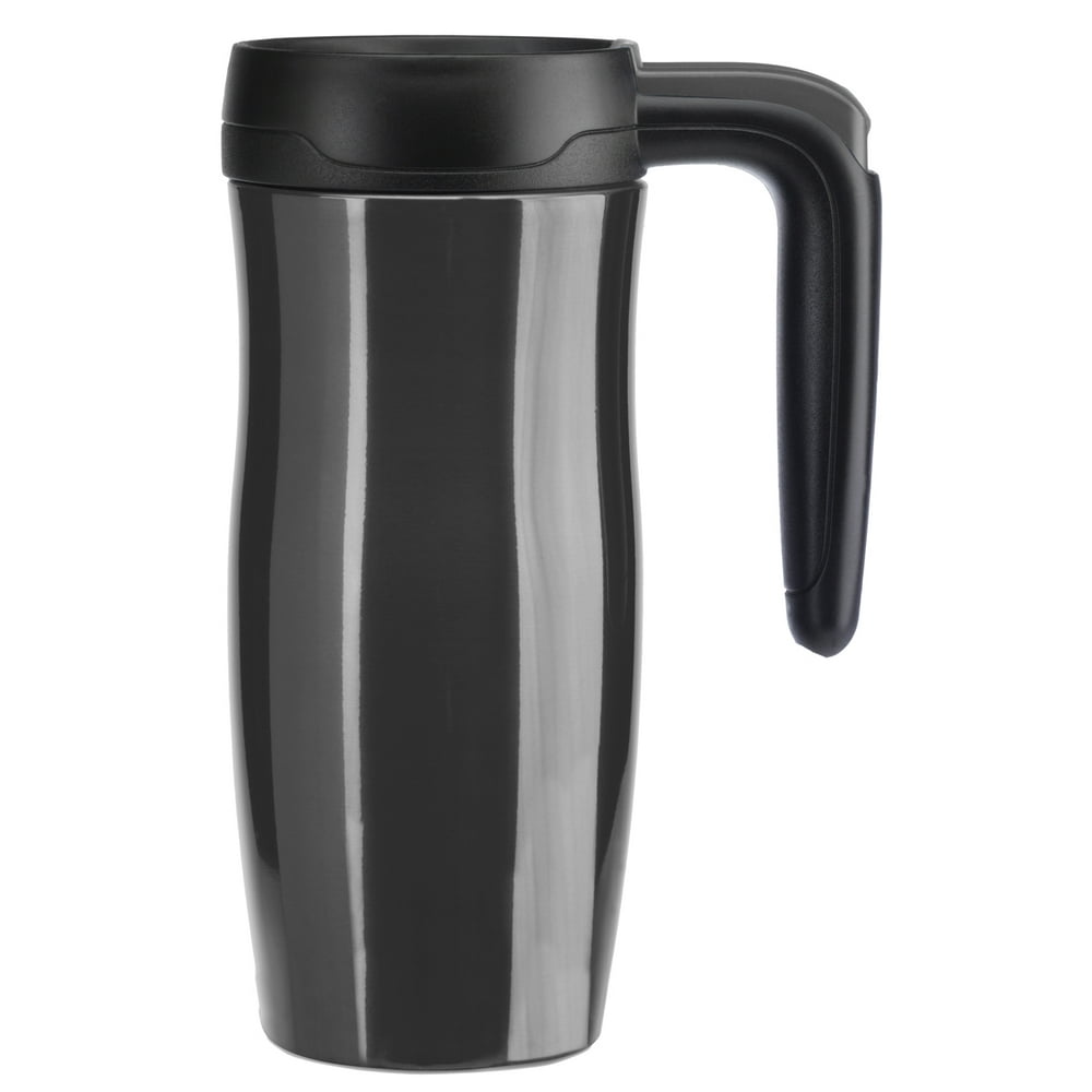 Contigo 16 oz Randolph Autoseal Travel Mug with Button Lock Gunmetal