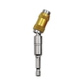 thumbnail image 1 of 1/4 Hexagonal Shank Pivoting Magnetic Screw Drill Tip Quick Change Locking Bit For 2000 In/Lbs Of Torque Impact Drivers Wrenches, 1 of 6