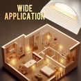 thumbnail image 4 of LED Night Light[2 Pack], Night Lights Plug into Wall, 3 Level Brightness Adjustable Plug in Night Light, Dusk to Dawn Sensor Nightlights for Adults,Bedroom,Bathroom,Hallway,3000K White Cover, 4 of 8