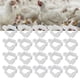 thumbnail image 5 of Gancho para Tubería de Agua Ticfox 20 Piezas Plástico, 5 of 12