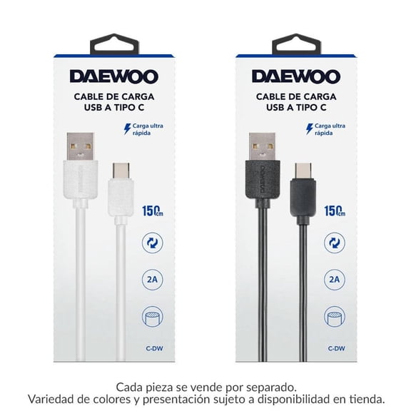 Cable de Carga Daewoo C-DW Varios Modelos 1 pza