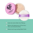 thumbnail image 2 of Kimchi Chic Beauty Puff Puff Pass Set and Bake Setting Powder for Makeup, Extra Fluffy Loose Face Powder Poof, Soft Natural Face Makeup for Uneven Skin Tone, 03 Translucent, 2 of 8