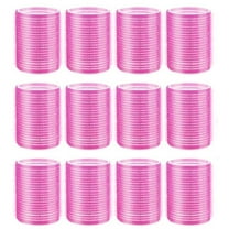Bexikou 12 Pack Hair Rollers Large Hair Rollers Hair Curlers for Long Hair | Self Grip Rollers for Hair | Hair Accessories for Women Girls Hair Curlers for Long Hair(Random Color)