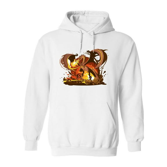 Medieval Dangerous Monster  Hoodie Men -Image by Shutterstock, Male Small