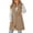 Khaki, variant on Fashnice Ladies Jacket Vest Lapel Coat Sleeveless Waistcoat Casual Winter Warm Outwear White 2XL