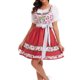thumbnail image 1 of Vestido de Manga Corta para las Mujeres, Vestido Casual de Cuello en V de Bolsillo de Impresión de Moda Sexy Hecho de Poliéster Ligero para el Verano, Vestido de Verano para las Mujeres, 1 of 9