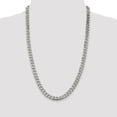 thumbnail image 2 of 925 Sterling Silver 8mm Curb Chain 28 Inch, 2 of 7