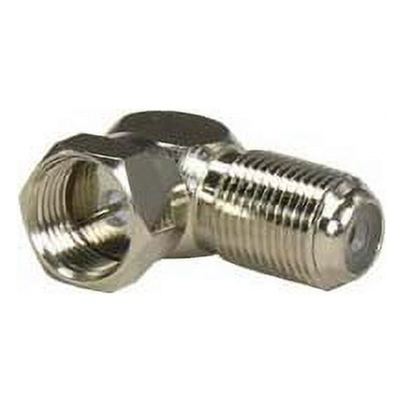 ACCL F-Type Right Angle Screw-on Plug Adapter, 1 Pack