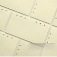 thumbnail image 1 of Reemplazo de núcleo de hojas sueltas de 6 agujeros, punto cuadrado, línea horizontal, página interior mixta en blanco, cuaderno de cuentas manual A5 A6, grosor del núcleo interno, 1 of 1