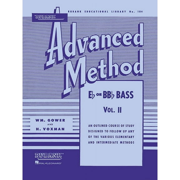 Rubank Advanced Method, Vol. 2 - Bass/Tuba (B.C.), (Paperback)