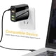 thumbnail image 2 of Cargador rápido cinco en uno de 65W, cargador USB C PD20w+PD15w, 2 of 5