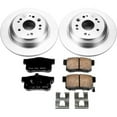 thumbnail image 2 of PowerStop Rear Geomet Coated Brake Rotor and Pad Kit Fits: HONDA Select Models CRK5859, 2 of 5