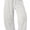 Heather White, variant on Olaglory Barrel Sweatpants Women Casual Baggy Sweatpants for Women | Cotton Wide Leg Pants Woman with Pocket & Drawstring | High Waist Comfy Trousers Workout Pants