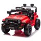 thumbnail image 3 of Ktaxon Camión eléctrico para niños con motor de 12 V, control remoto para padres, suspensión de resorte, luces LED, color rojo, 3 of 7