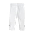 thumbnail image 4 of Gyratedream 4 Pack Cotton Cropped Leggings for Girls 3/4 Pants Basic Girls Capri Leggings 2-10 Years, 4 of 6