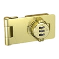 thumbnail image 1 of Cerradura de combinación para gabinete, cerradura de seguridad giratoria con contraseña para armario de casa, cerradura sin llave Oro, 1 of 9