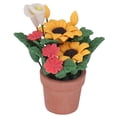 thumbnail image 2 of 1:12 plantas de casa de muñecas en miniatura hechas a mano de alta simulación Mini plantas artificiales en macetas para accesorios de casa de muñecas, 2 of 9