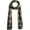 Guinness Tartan, variant on Inca Fashions - Tartan Plaid Alpaca Scarf in Natural Colors for Men & Women