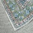 thumbnail image 2 of Vintage Floral Printed Area Rugs with Anti-Slip Rubber Back Living Room Floor Carpet, for Bedroom, Dining Room, Machine Washable, Stain-Resistant, 2 of 6