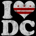 thumbnail image 3 of CafePress - I Heart D.C. Flag Pajamas - Women's Dark Pajamas, 3 of 4