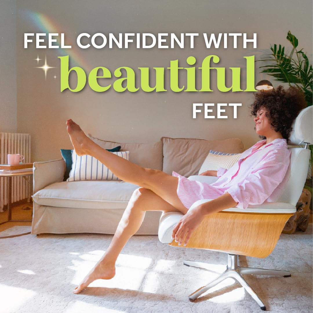 Dr. Scholl’s Pedi Perfect 4-in-1 Pedicure Kit, Foot Soak, Exfoliating Mask, Moisturizing Cream, Pumice Stone Foot File &  Callus Remover