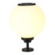 thumbnail image 4 of Lámpara de industrial moderna, linterna de pilar de bola de globo esférico, luz de pilar de globo, accesorio de luces de globo de montaje 30 centimetros, 4 of 9