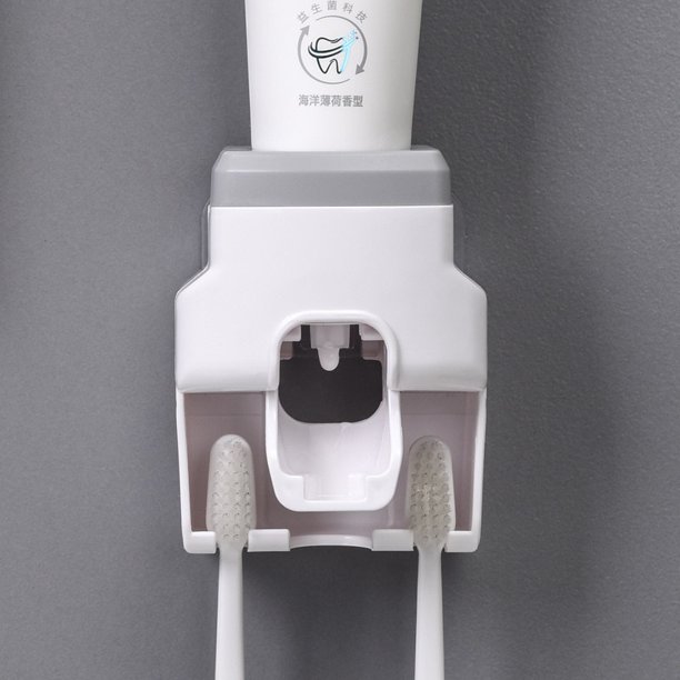 Dispensador automático de pasta de dientes con montaje en pared, exprimidor de pasta de dientes creativo, impermeable, accesorios de baño