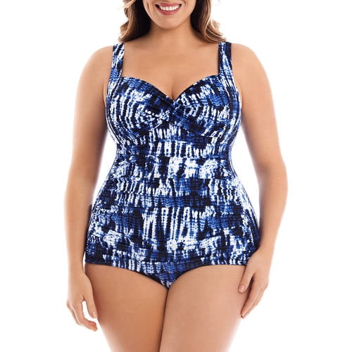 plus size slimming swimwear